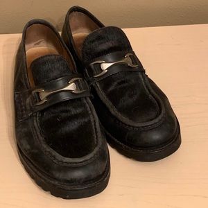 Kenneth Cole Horse Bit - Horse hair Loafers